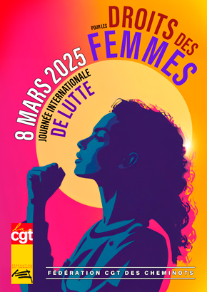 Affiche 8 mars 2025